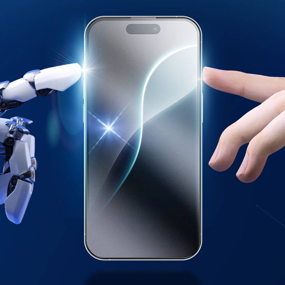 Benks JoyTouch iPhone 14 Pro Max Mat Oyun Ekran Koruyucu + Kolay Uygulama Aparatı Benks JoyTouch iPhone 14 Pro Max Mat Oyun Ekran Koruyucu + Kolay Uygulama Aparatı